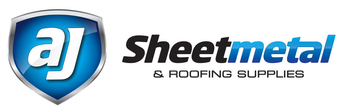 Aj sheetmetal and roofing supplies logo